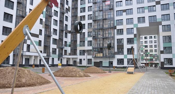 Тарзанка на детской площадке в ЖК Ново-Молоково Квартирный контроль