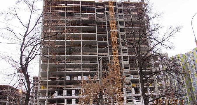 ЖК Береговой, монолитные работы, вид с Берегового проезда, фото - 1 Квартирный контроль