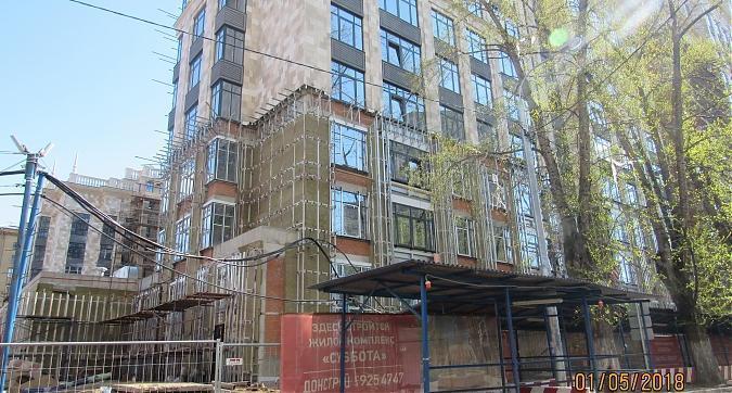 ЖК Суббота - фасадные работы, вид с улицы Верхняя, фото 4 Квартирный контроль