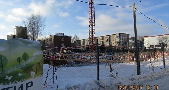ЖК Диалект - вид на строительную площадку с северной стороны Квартирный контроль