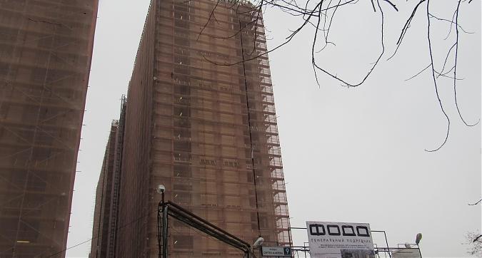 ЖК RedSide (РедСайд) вид на 1-й корпус с улицы Сергея Макеева Квартирный контроль