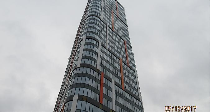 ЖК Мосфильмовская (Штаб-Квартира на Мосфильмовской) - вид с Мосфильмовской улицы, фото 3 Квартирный контроль