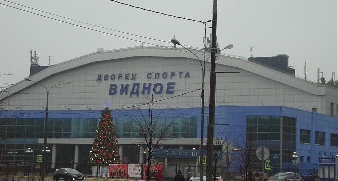 ЖК Резиденция 9-18, Дворец спорта видное, вид с ул Олимпийская, фото - 8 Квартирный контроль