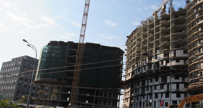 ЖК Нахимов (Комплекс апартаментов Nakhimov), корпуса 1, 2, вид с Нахимовского проспекта, фото - 2 Квартирный контроль