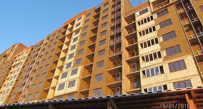 ЖК Новогиреевский, 1-й корпус, вид с улицы Строителей, фото 1 Квартирный контроль