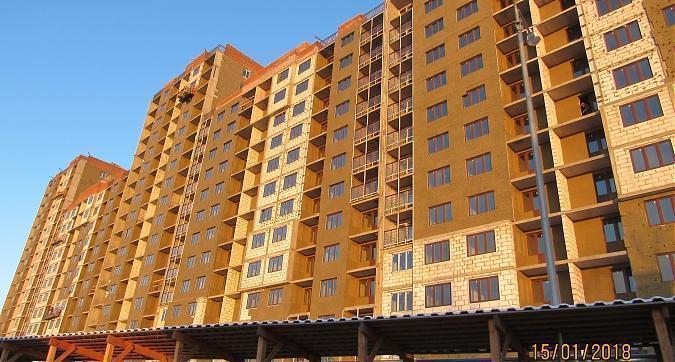 ЖК Новогиреевский, 1-й корпус, вид с улицы Строителей, фото 2 Квартирный контроль