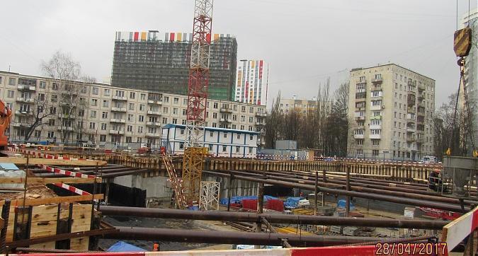 ЖК Достояние - вид с Ярцевской улицы на 2-й корпус (дом Наука) Квартирный контроль