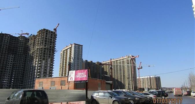 UP Квартал Сколковский - вид на корпус 8 и 9 со стороны улицы Чистяковой Квартирный контроль
