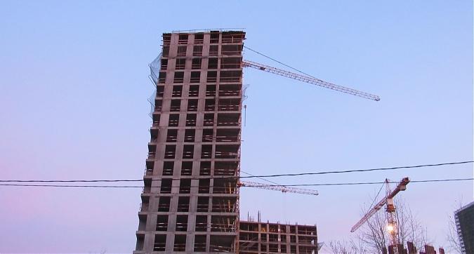 ЖК Октябрьское поле (Родной город), корпус 30.3, вид с ул. Берзарина, фото - 1 Квартирный контроль