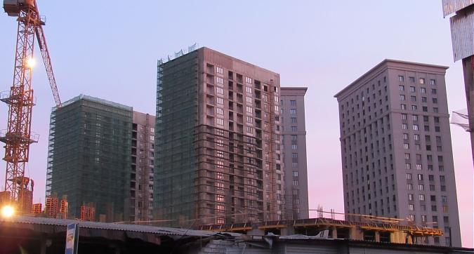 ЖК Октябрьское поле (Родной город), корпуса 30.1, 30.2, вид с ул. Берзарина, фото - 2 Квартирный контроль