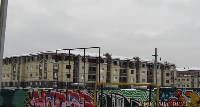 ЖК Театральный парк - вид на комплекс со стороны Спартаковской улицы Квартирный контроль