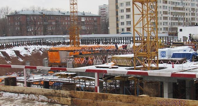 ЖК Новочеремушкинская, 17, 3-й корпус - монолитные работы, вид с Новочеремушкинской улицы, фото 2 Квартирный контроль