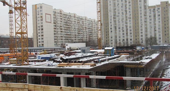 ЖК Новочеремушкинская, 17, 3-й корпус - монолитные работы, вид с Новочеремушкинской улицы, фото 4 Квартирный контроль