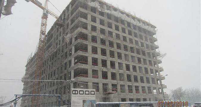 ЖК Искра Парк - монолитные работы и отделочные работы, вид с улицы Маршала Шапошникова, фото 5 Квартирный контроль