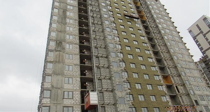 ЖК Поколение, 2-й корпус, отделочные работы - вид со стороны Нововладыкинского проезда, фото 1 Квартирный контроль