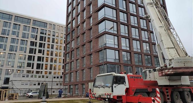 ЖК Мезон Руж, вид на строительство с Новослободской ул., фото 2 Квартирный контроль