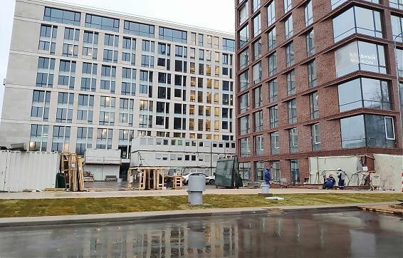 ЖК Мезон Руж, вид на строительство с Новослободской ул., фото 4 Квартирный контроль