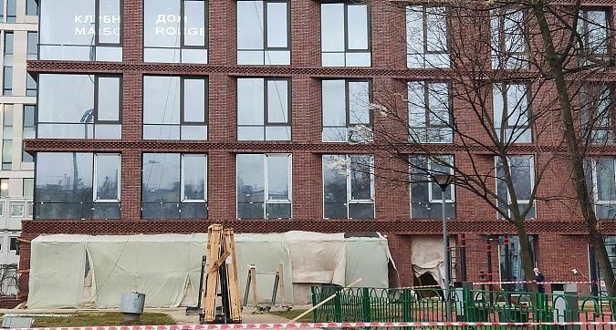 ЖК Мезон Руж, вид на строительство с Новослободской ул., фото 8 Квартирный контроль