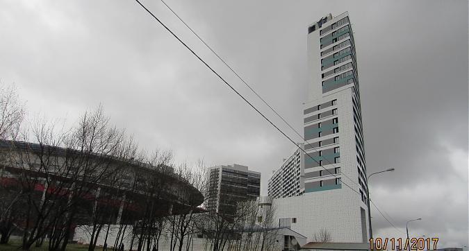 ЖК Лица - вид с улицы Авиаконструктора Сухого, фото 8 Квартирный контроль