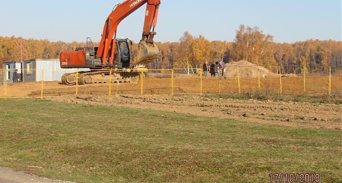 ЖК Цветочные Поляны, подготовка территории под строительство, вид со стороны Староселье, фото - 1  Квартирный контроль