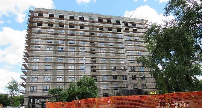 ЖК Отражение - вид на комплекс с Шереметьевской улицы Квартирный контроль