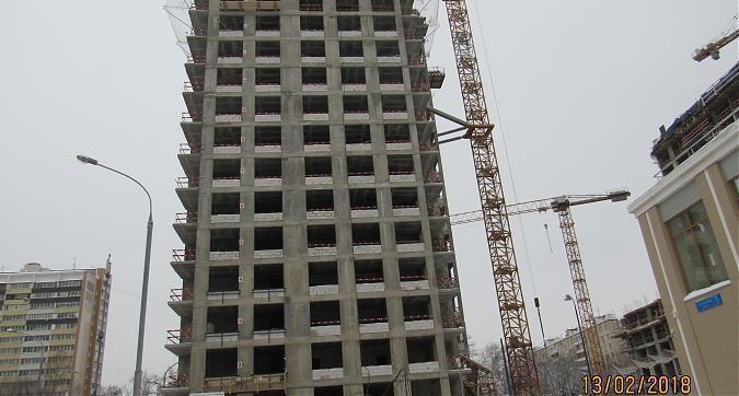 ЖК Life-Ботанический сад (Лайф Ботанический сад), 4-я очередь строительства - монолитные работы, вид с проезда Серебрякова, фото 2 Квартирный контроль