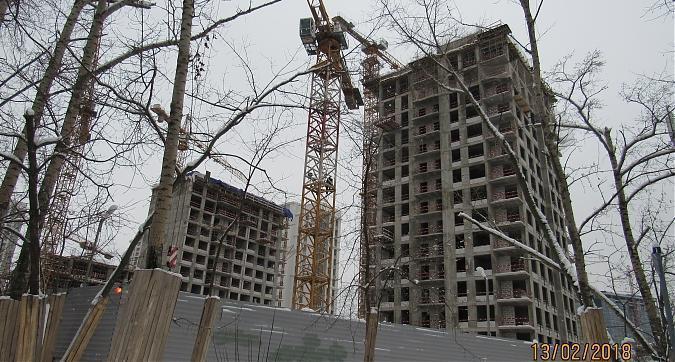 ЖК Life-Ботанический сад (Лайф Ботанический сад), 4-я очередь строительства - монолитные работы, вид с проезда Серебрякова, фото 5 Квартирный контроль