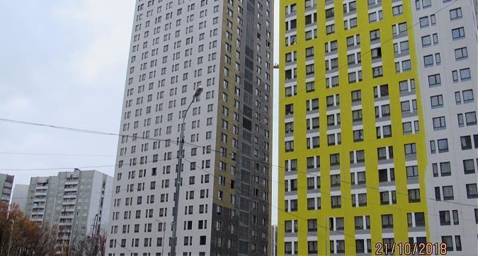 ЖК Левобережный, вид на комплекс со стороны Совхозной улицы, корпус 1.1, 1.2, фото -1 Квартирный контроль