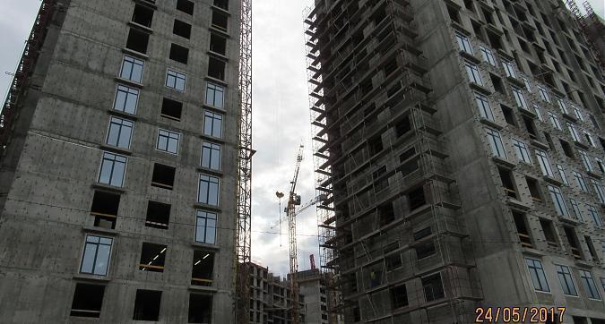 ЖК Only (Квартал ОНЛИ)- вид на 4-й и 3-й корпуса с Заречной улицы Квартирный контроль