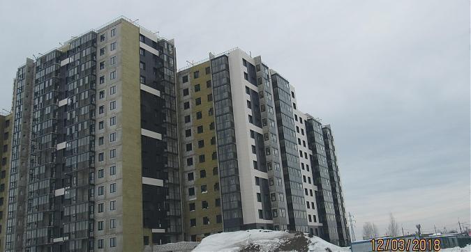 ЖК Десятка, дом № 3 - фасадные работы, вид с Молодежной улицы, фото 2 Квартирный контроль