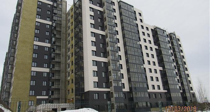 ЖК Десятка, дом № 3 - фасадные работы, вид с Молодежной улицы, фото 3 Квартирный контроль