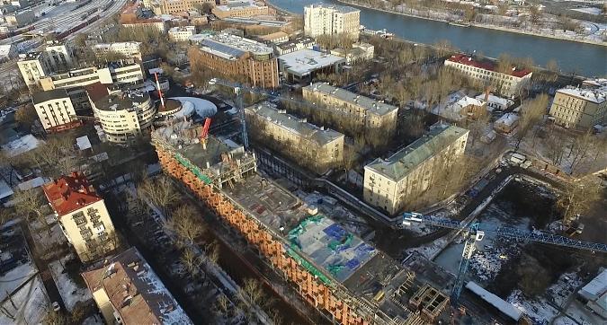 Строительная площадка в ЖК AFI residence Павелецкая Квартирный контроль
