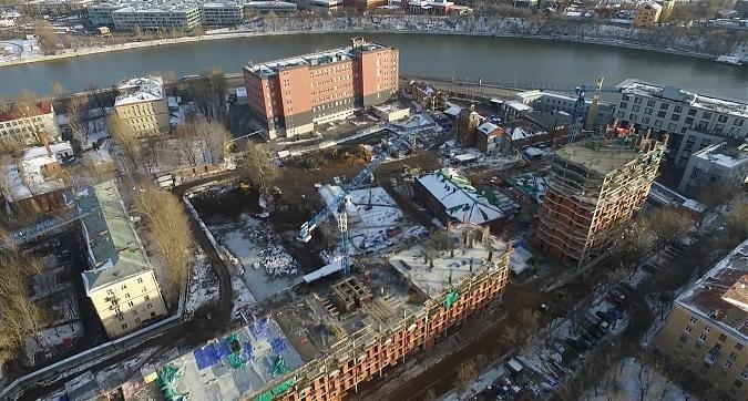 Строительная площадка в ЖК AFI residence Павелецкая Квартирный контроль