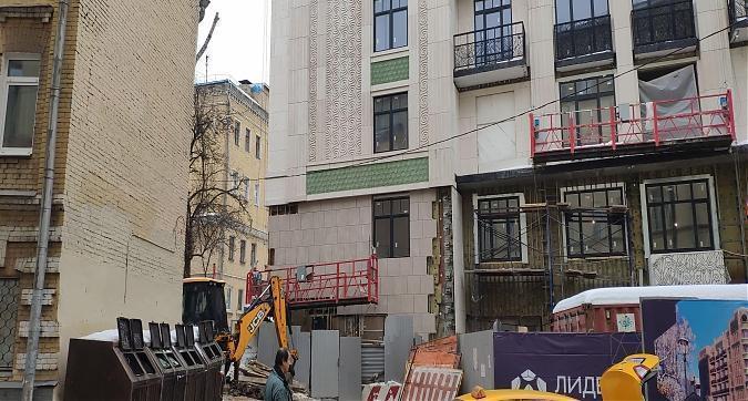 ЖК Резиденция на Покровском бульваре, вид с Казарменного пер., фото 1 Квартирный контроль
