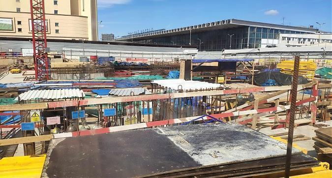 ЖК Дом Чкалов, вид на строительство со стороны Курского вокзала, фото 4 Квартирный контроль