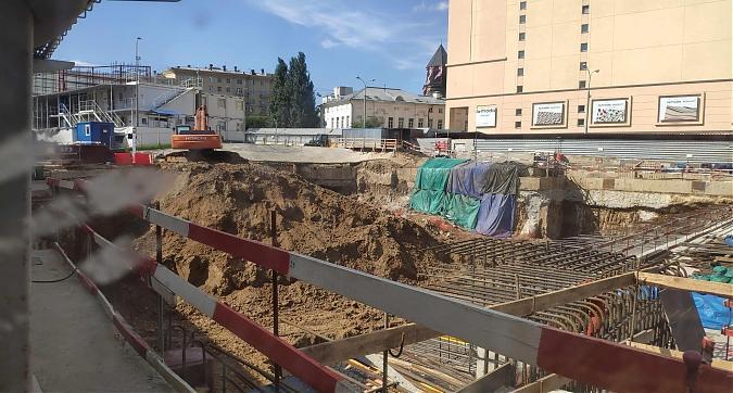 ЖК Дом Чкалов, вид на строительство со стороны Курского вокзала, фото 7 Квартирный контроль
