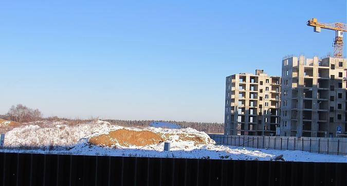 Микрорайон Красногорский (ЖК Красногорский), корпус 20, 17, монолитные работы, вид с улицы Королева, фото - 2 Квартирный контроль