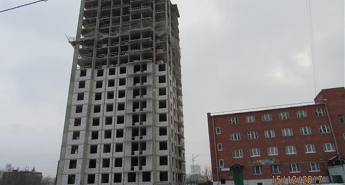 ЖК Барбарис (Комплекс апартаментов Барбарис) - монолитные и отделочные работы, вид с Бибиревской улицы, фото 2 Квартирный контроль