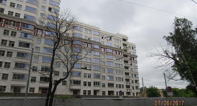 ЖК Донской Олимп - вид с 1-го Рощинского проезда на корпус А Квартирный контроль