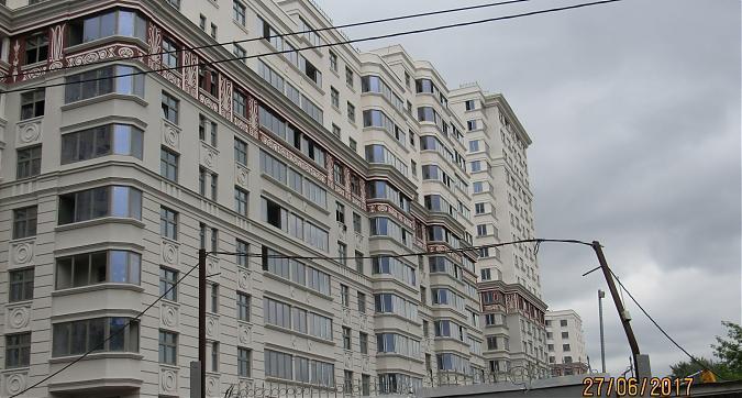 ЖК Донской Олимп - вид с 1-го Рощинского проезда на корпус А Квартирный контроль