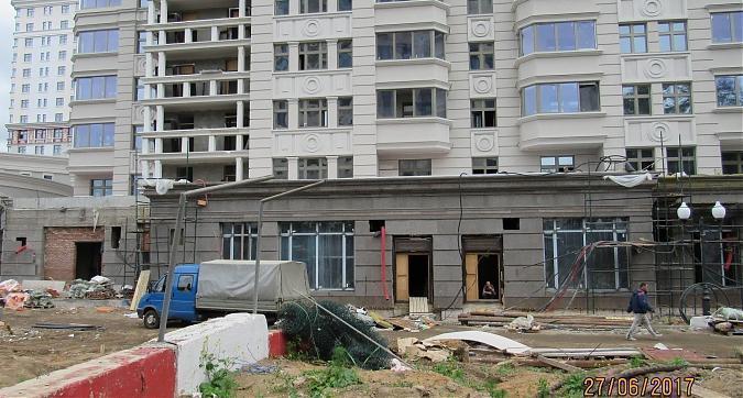 ЖК Донской Олимп - вид с 1-го Рощинского проезда на корпус А Квартирный контроль