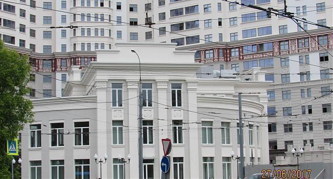 ЖК Донской Олимп - вид с 1-го Рощинского проезда на корпус А Квартирный контроль