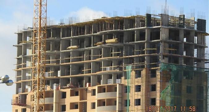 ЖК Афродита - вид на корпус 2 со стороны Пироговского шоссе Квартирный контроль