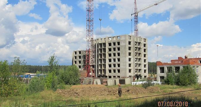 ЖК Лесные озера(К-4), монолитные работы - вид с ул. Угрешская, фото 3 Квартирный контроль