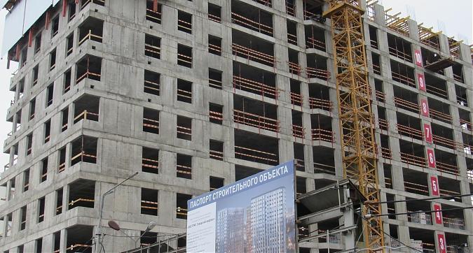 ЖК Big Time, монолитные работы, корпус 2, вид с ул. Мневники - 6 Квартирный контроль