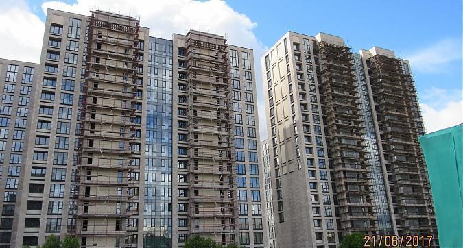 ЖК RedSide (РедСайд), 1-й и 5-й корпуса - вид со стороны улицы Сергея Макеева Квартирный контроль