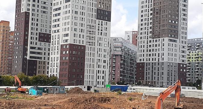ЖК Аквилон Парк, строительная площадка, вид с ул. Фитаревская, фото - 2 Квартирный контроль