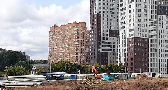 ЖК Аквилон Парк, строительная площадка, вид с ул. Фитаревская, фото - 4 Квартирный контроль