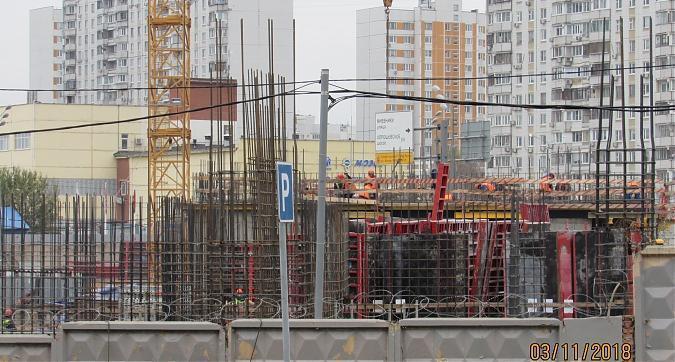 ЖК Big Time, вид на строительную площадку, монолитные работы, фото - 7 Квартирный контроль