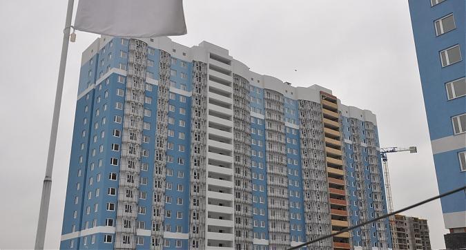 ЖК Лобня Сити, 2-й корпус, вид с улицы Борисова Квартирный контроль